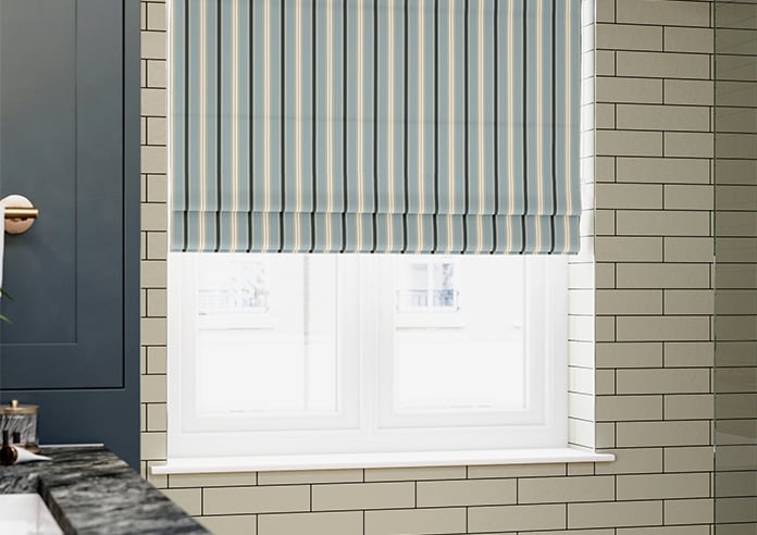 The British Stripe Co. Charles, Polzeath No.1 - Roman Blind - Image 5